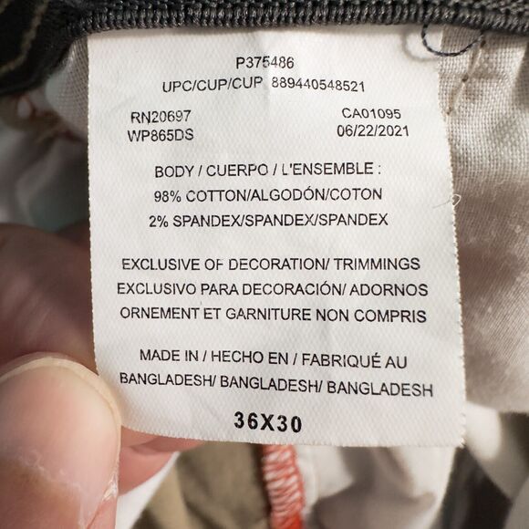 Dickies Flex Cargo Work Pant Mens 36x30 Regular Fit Straight Leg Desert Sand - Picture 4 of 15